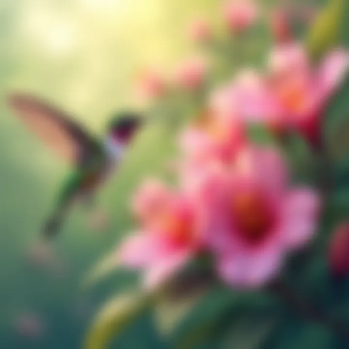 Close-up of a flowering bush in full bloom