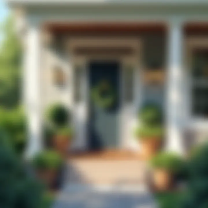 Design considerations for a front porch