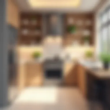 Luxurious Kitchen Aesthetic Luxurious kitchen with modern appliances and elegant finishes