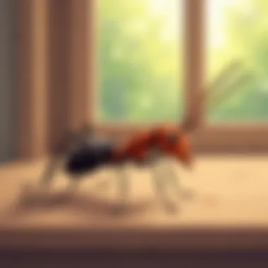 Understanding Carpenter Ant Behavior Infographic on carpenter ant behavior